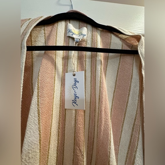 Beachly Rays of Days beach cover up/kimono NWT - Picture 2 of 3